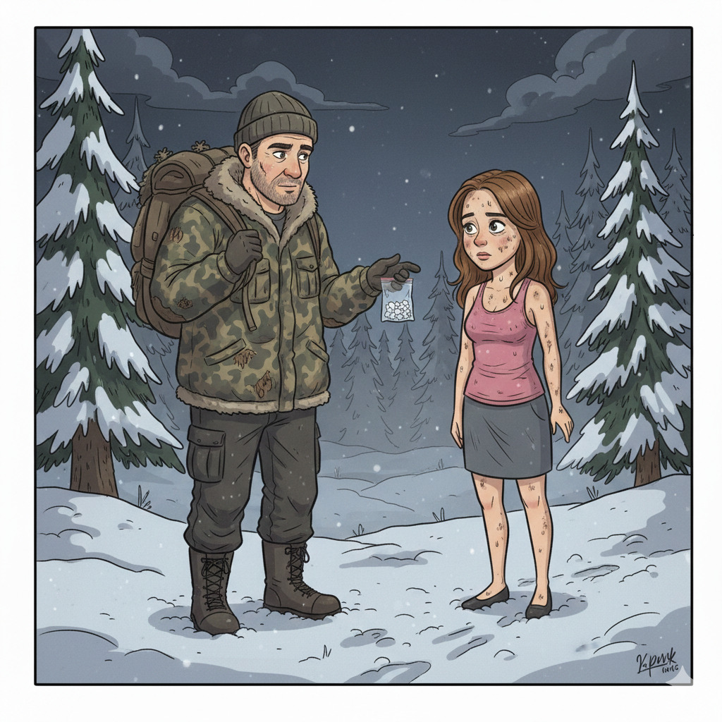 Ilustrace k povídce Pavla 2